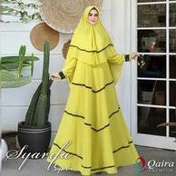 Apa saja warna jilbab yang cocok dengan baju kuning kunyit? Model Baju Gamis Warna Kuning Lemon Gambar Hijab