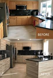 The project is about changing cabinet door. Kitchen Cabinet Reface Before And After Refacing Kitchen Cabinets Diy Kitchen Cabinets Refacing Kitchen Cabinets