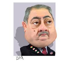 وزير خارجية العراق هوشيار زيباري Iraqi Foreign Minister Hoshyar Zebari Cartoon