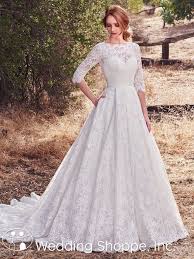 Maggie Sottero Cordelia Ball Gown Wedding Dress Lace Wedding Dress Wedding Dress With Ball Gowns Wedding Wedding Dress With Pockets Lace Dress With Sleeves