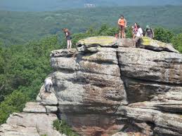 The area now known as garden of the gods was first called red rock corral by the europeans. Falling Off A Rock Formation Stltoday Com