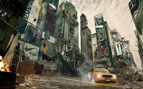 Destroyed City Wallpapers Top Free Destroyed City Backgrounds Wallpaperaccess Anime, anime grasoso, bloodborne, video game art, fantasy city. destroyed city wallpapers top free