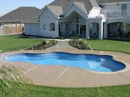 Laguna By Viking Pools Medium Sized Modern Freeform Fiberglass Pool Fiberglass Pools Viking Pools Inground Fiberglass Pools