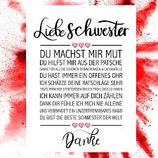 Liebe Schwester Kunstdruck Liebe Schwester Kunstdruck Das Perfekte Geschenk Fur Eine Per In 2020 Alles Gute Zum Geburtstag Bruder Geburtstag Schwester Beste Kollegin