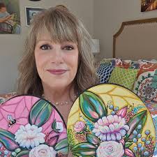 Acrylic paintings from last month's gallery now