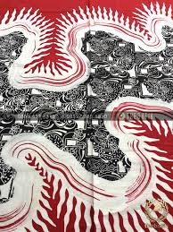 Di bandung juga terdapat batik dengan corak atau motif abstrak. Jual Kain Batik Abstrak Kontemporer Merah Putih Hitam Thebatik Co Id