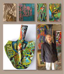 Ugo Mainetti Was Born In 1945 As Son Of Farmers In Veltin Italy And Is Living In Tirano He Learn The Profession Of Abstract Art Painting Funky Art Naive Art