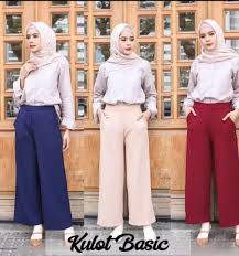 Maybe you would like to learn more about one of these? 25 Trend Terbaru Model Celana Kulot Terbaru 2019 Mede Linmin