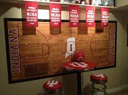 Display your spirit with officially licensed indiana office supplies, home furnishings, and more from the ultimate sports store. Indiana Hoosiers Gallery Of Ultimate Man Caves From Die Hard Iu Fans