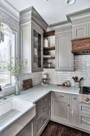 25 Ways To Style Grey Kitchen Cabinets In 2020 Grey Kitchen Designs Kitchen Interior Grey Kitchen Cabinets