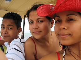 Daniel, Andrea and Elena Choc enjoying a Sunday afternoon