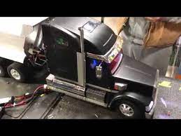 Tamiya man 1/14 scale truck beier usm rc2 with box trailer rtr superb. Custom Tamiya 1 14 Dump Truck R C Construction Youtube