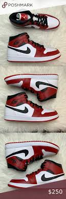 Air Jordan 1 Mid Chicago White Toe Air Jordan 1 Mid Chicago White Toe Size 11 11 5 Men Limited Edition New With Box In 2020 Jordan 1 Mid Air Jordans Jordans For Men