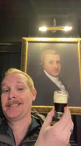 First Guinness and cigar in pub garden of the summer.