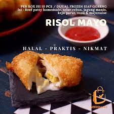 Kue kacang gurih dan legit bahan 250 gr terigu serbaguna 125 gr kacang tanah oven yang sudah dihaluskan 130. Kulkase Molly Makanan Kue Risol Mayo Lazada Indonesia