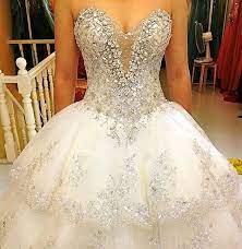 Gorgeous Wedding Dresses With A Lot Of Bling Expensive Wedding Dress Most Expensive Wedding Dress Rhinestone Wedding Dress