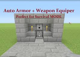 Aug 12, 2019 · redstone tutorial for an awesome armor equipping station working on all versions of minecraft!! Tutorial Auto Armor Station Weapons Equiper Minecraft Map