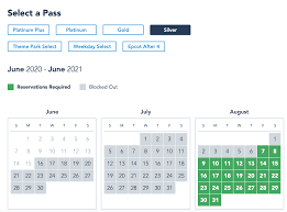 Maybe i am looking in the wrong place? Disney World S Annual Passholder Calendar Has Been Updated To Reflect Required Reservation Information The Disney Food Blog