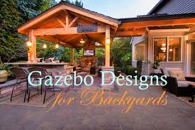 All our gazebos come full primed ready for painting. Gazebo Designs For Backyards Paradise Restored Landscaping