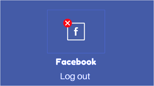 Facebook Logout Button From My Account In Year 2020 Facebook Logout In 2020 Logout Facebook Profile Facebook Platform