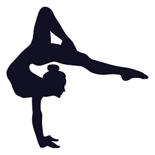 Download Gymnast Exercise Woman Silhouette Transparent Png Svg Vector File
