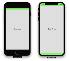 Ios Safe Area Ios Iphone Navigation Bar