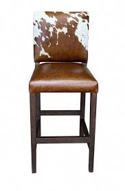 Modern Cowhide Bar Stool With Back 4 Seat Minimum Required Etsy In 2020 Cowhide Bar Stools Bar Stools With Backs Stools With Backs
