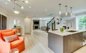 gloss gray contemporary kitchen with