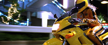 Volume 1, kill bill, 杀死比尔：第一卷, kill bill. Kawasaki Zzr 250 Yellow Motorcycle Used By Uma Thurman As The Bride In Kill Bill Vol 1 2003