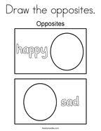 You can use the lost sheep in sunday school, children's church or at home. Opposites Coloring Pages Twisty Noodle