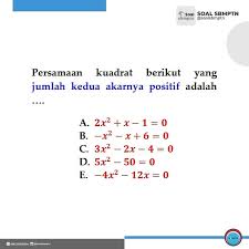 Tentukan persamaan garis singgung pada lingkaran l ≡ x2 + y2 = 16, jika diketahui mempunyai gradien 3. Soal Sbmptn Hallo Pejuangptn2021 Seperti Biasa Hari Ini Facebook