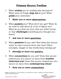 The History Project S Primary Source Toolbox Http Historyproject Ucdavis Edu Pdfs Passenger Lists Pdf Primary Sources Online Teaching History Projects