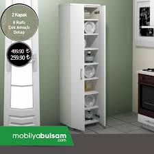Rani mobilyaf2 çok amaçlı dolap 4 kapaklı 5 raflı banyo balkon mutfak dolabı beyaz m4. Facebook