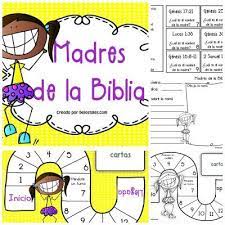 Madres De La Biblia De Los Tales Biblia Catolica Para Ninos Lecciones Biblicas Para Ninos Lecciones De La Escuela Dominical