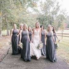 Bill Levkoff Bridesmaids Charcoal Available At Amandasbridal Com Abtbride Bridesmaid Dresses Color Inspiration Bridesmaid Dress Colors Bridesmaid