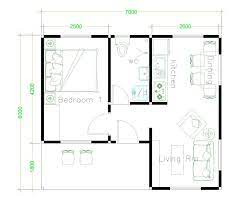 House Plans 7x6 With One Bedroom Hip