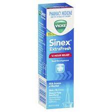 Vicks Sinex Extra Fresh Menthol 15ml Nasal Decongestant Nasal Spray Ebay