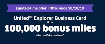 Both credit card accounts must be open and not in default on the billing cycle end date after your account anniversary date for your united business credit card. 100k United Business Offer Big Miles Big Spend