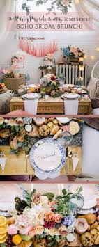 Don T Miss The Party Parade S Beautifully Boho Bridal Brunch Exclusive With Myhomesense Get A Bohemian Bridal Shower Chic Bridal Showers Bridal Shower Rustic