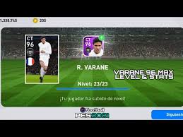 .97 rated varane in pes 2021 mobile,howtogetvaraneinpes2021 mobile,pes varane trick, varane pes 2021 trick,pes. Max Level Of Varane 96 Club Selection Pes 2021 Mobile Youtube