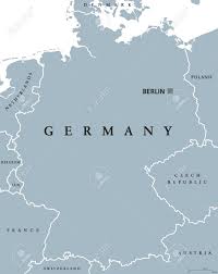 Länder in der nähe von dem land deutschland. Deutschland Politische Landkarte Mit Der Hauptstadt Berlin Die Landesgrenzen Und Den Nachbarlandern Graue Abbildung Mit Englischen Beschriftung Und Skalierung Auf Weissem Hintergrund Vektor Lizenzfrei Nutzbare Vektorgrafiken Clip Arts