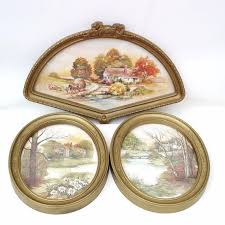 Vintage Wall Hangings Homco Wall Plaques Syroco By Whimzythyme Home Interiors And Gifts Vintage Walls Wall Plaques