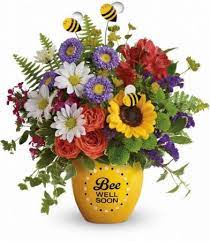 Nothing can a speedy recovery like a beautiful bouquet of get well flowers. Bee Well Bouquet Get Well In Johnstown Pa Laporta S Flowers Gifts