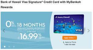 For roundtrip travel between hawaii and north america on hawaiian airlines.2. How To Apply For The Bank Of Hawaii Visa Credit Card