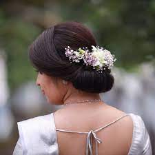 Brides Of Kerala On Instagram Merin Mathew To Get Featured Send You Bridal Hairdo Wedding Hair Inspiration Bride Hairstyles Updo