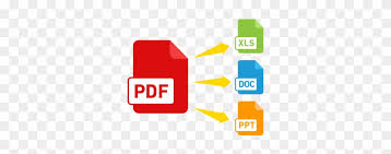 If you've got a pdf file you need converted to just plain text (or html), email it to adobe and they'll send it back converted. Pdf Converter Convert Pdf To Word Excel Able2extract Pdf To Word Converter Free Transparent Png Clipart Images Download
