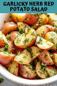 Garlicky Herb Red Potato Salad Potatoe Salad Recipe Sweet Potato Salad Recipe Best Salad Recipes