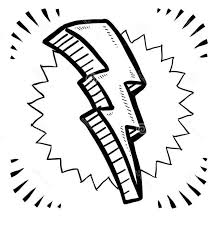 > lightning bolt coloring page. Pin On Snowman