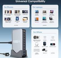Amazon.com: 1000W USB C Fast Charger Block, 10 Port USB ...