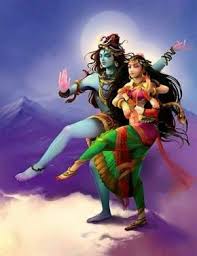 Shankar Parvati Lord Shiva Painting Shiva Shakti Lord Shiva